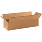 18" x 4" x 4" Shipping Boxes, 32 ECT, Brown, 25/Bundle (1844)