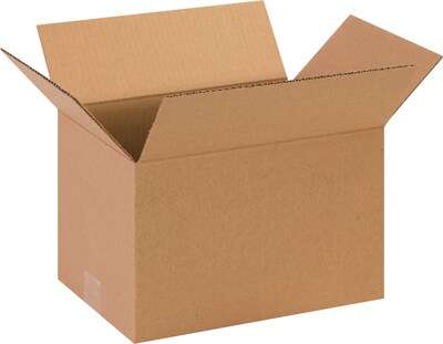 13 x 9 x 7 Shipping Boxes, 32 ECT, Brown, 25/Bundle (1397)