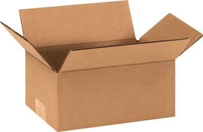 Coastwide Professional™ 9 x 6 x 4, 32 ECT, Shipping Boxes, 25/Bundle (CW57261U)