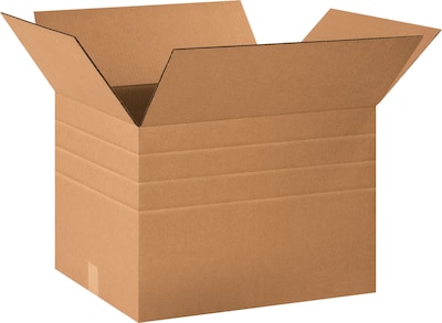 Corrugated Kraft Box 20 x 16 x 14 - 20/Bundle (BS201614MD)