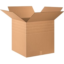 24 x 24 x 24 Multi-Depth Shipping Boxes, 32 ECT, Brown, 10/Bundle (BS242424MD)