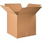 SI Products 22 x 22 x 22 Heavy-Duty Double Wall Boxes, 48 ECT, Kraft, 15/Bundle (BS222222HDDW)