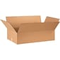 28" x 16" x 7" Shipping Boxes, 32 ECT, Brown, 20/Bundle (28167)