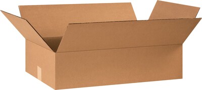 24  x  14  x  6  Shipping  Boxes,  32  ECT,  Brown,  25/Bundle  (24146)