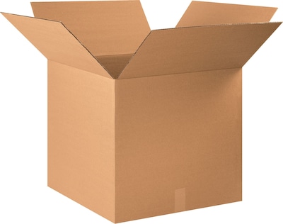 Quill Brand® Brand® 22 x 22 x 20 Shipping Boxes, 32 ECT, Brown, 10/Bundle (222220)