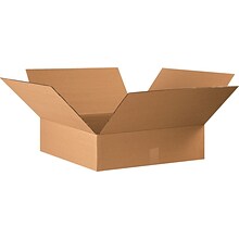 SI Products 22 x 22 x 6 Shipping Boxes, 32 ECT, Kraft, 20/Bundle (BS222206)