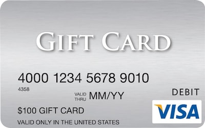 Visa® $100 Gift Card