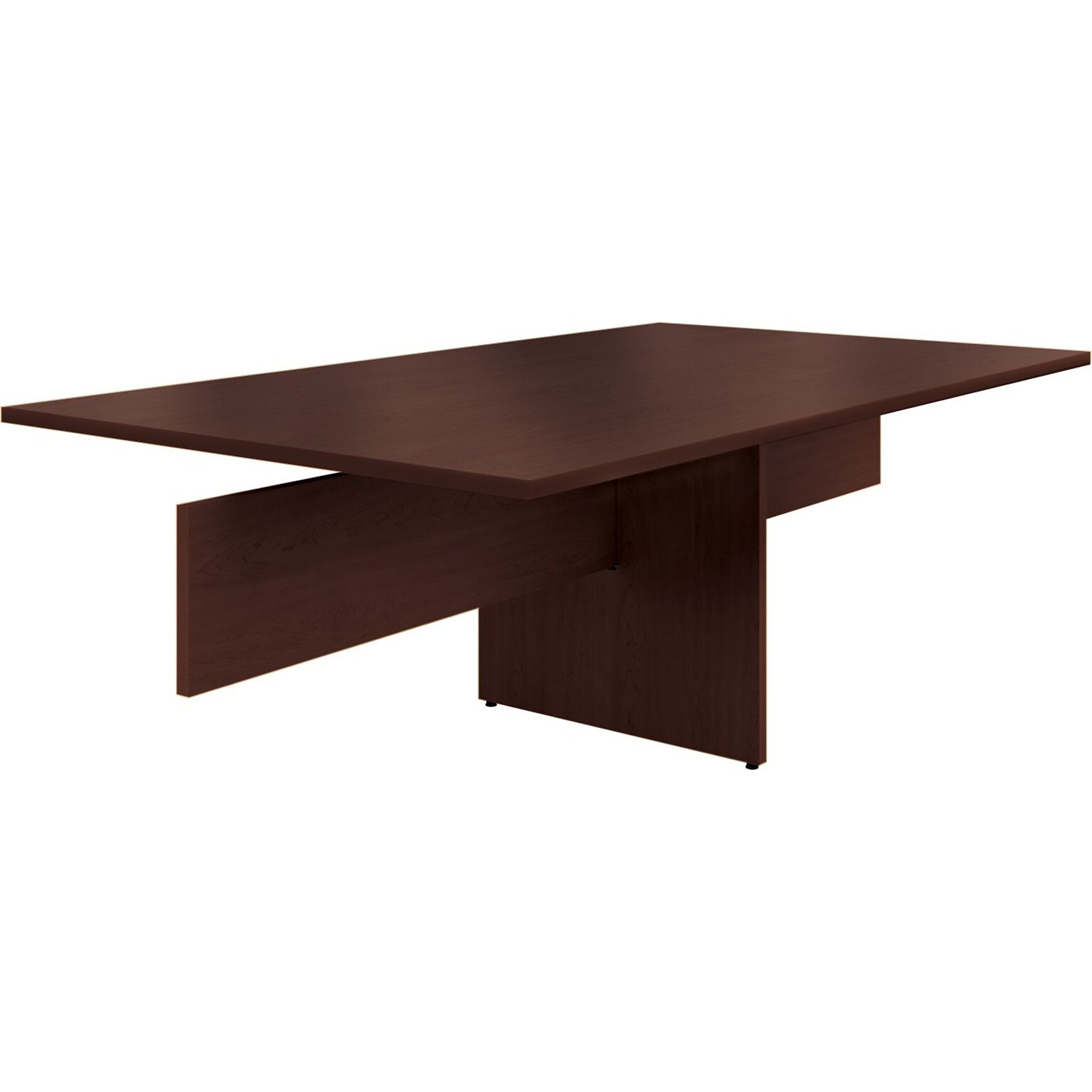 HON® Preside Modular Conference 6 Adder Tabletop, Mahogany, 72W x 48D