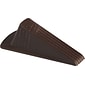 Master Giant Foot Rubber Doorstop, Brown, 2/Pack (00969)