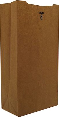 Duro 4 lb. Brown Paper Bag - 500/Bundle