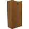 Standard Brown Kraft Paper Grocery Bags; Capacity 8 lbs., 500/PK