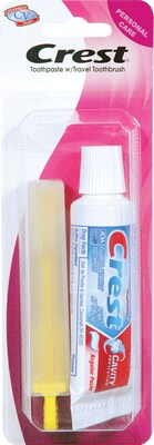 Crest® Travel Size Toothpaste & Toothbrush, 6 Packs