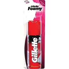 Gillette Travel Size Foaming Shaving Cream, 2 Packs/Box