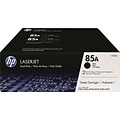 HP 85A Black Standard Yield Toner Cartridge, 2/Pack (CE285D), print up to 1600 pages