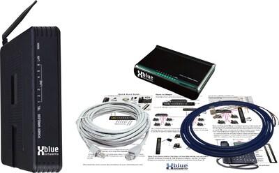 Xblue® X-50 VoIP Small Business Telephone System, With Wired and Wireless Router