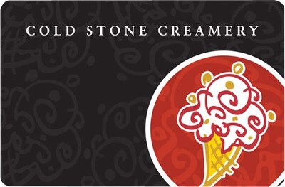 Cold Stone Creamery Gift Card $25