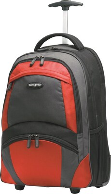 Samsonite Wheeled Backpack, Black/Orange (178781070)