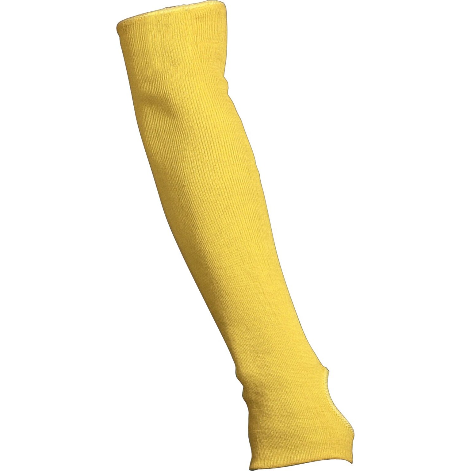 Memphis Gloves Kevlar Cut Resistant Sleeves, Fiber, Rolled Cuff, Yellow, Large (9378E)
