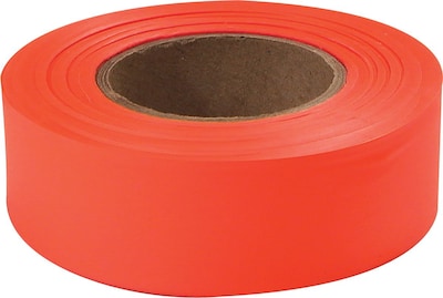 Empire Level Flagging Tapes, Fluorescent Glo-Orange, 200 Length (272-77-002)