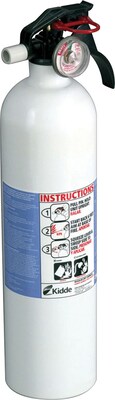 Kidde Residential Series Kitchen Sodium Bicarbonate Fire Extinguishers, 100 psi