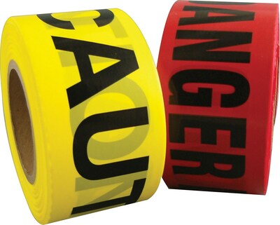 Berry Plastics™ Safety Tapes, Yellow, 1000 Length