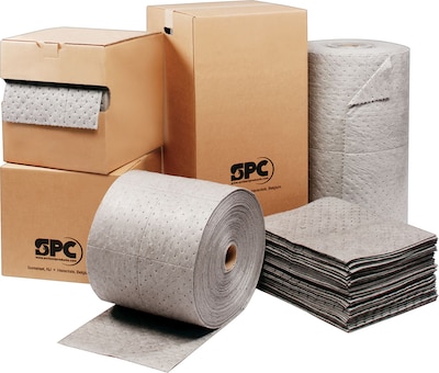 SPC® MRO Plus™ Sorbents, Roll, 30x150, 38 gal, Universal Three Ply