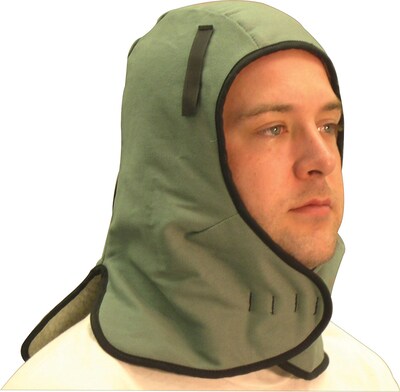 Anchor Brand Extra Large Neck Flap Winter Liners, Twill, Universal, Sheep Thermal, Light Green