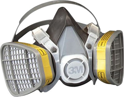 3M™ Half Face Piece Respirator, Organic Vapors/Acid Gases, Large (5303)