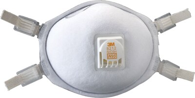 3M™ OH&ESD Half Facepiece Welding Respirator, N95, Non-Oil Particulates, Adjustable Strap, 10/BX
