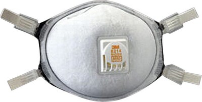3M™ Half Facepiece Particulate Respirator, N95, Non-Oil Particulates, 10/BX