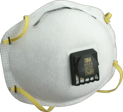 3M™ Half Facepiece Welding Respirator, N95, Non-Oil Particulates, Fixed Strap, 10/BX
