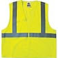 Ergodyne GloWear Class 2 Economy Vest, Polyester Mesh, L/XL Size, Hook & Loop, Lime (21025)