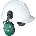 Howard Leight® Thunder® Cap Attached Earmuffs, Green, 23 dB, Pair of Adapters