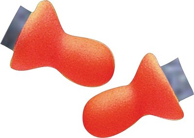 Howard Leightning® Replacement Pods, Orange, Foam, 27 dB, 50/Box