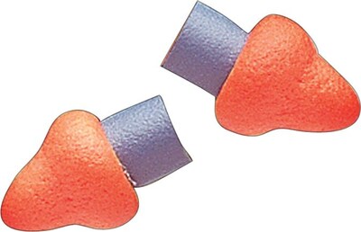 Howard Leight Leightning Replacement Pods, Orange, Foam, Poly Bag, 50/Box (QB200HYG)