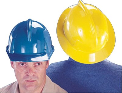 MSA Safety® Topgard® Protective Caps & Hats, Standard, Fas-Trac Ratchet, Hat, White