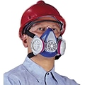 MSA Safety Advantage® Half Facepiece Air Purifying Respirator, Blue, Medium, Thermoplastic Rubber