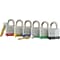 Master Lock® 4 pin Red Tumbler Padlock