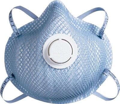 Moldex® Particulate Respirator, N95, Non-Oil Based Particulates, Medium/Large, 10/BX