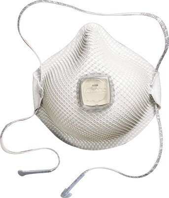 HandyStrap® Particulate Respirator, N95, Non-Oil Based Particulates, Medium/Large, 10/PK