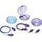 Moldex® Rockets® Reusable Cord Earplugs, Purple, 27 dB, 50/BX