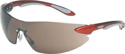 Sperian™ Ignite™ Safety Glasses, Hard Coat, Gray, Metallic Red/Silver