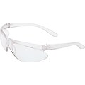 Sperian Safety Spectacle, Polycarbonate, Dual Lens, Silver-Mirror, Gray