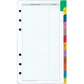 Undated Day-Timer Address Book Accessory, Multicolor (D1491101A)