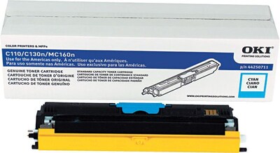 OKI 2585449 Cyan Standard Yield Toner Cartridge