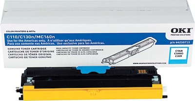 OKI 2585450 Cyan Standard Yield Toner Cartridge
