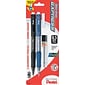 Pentel Twist-Erase EXPRESS Mechanical Pencil, 0.5mm, #2 Medium Lead, 2/Pack (QE415LEBP2)