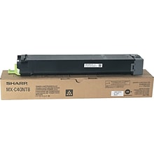 Sharp® MXC40NTB Black Laser Toner Cartridge