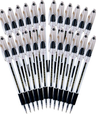 Pentel R.S.V.P. Ball Point Pens, Fine, Black Ink - 5 pens