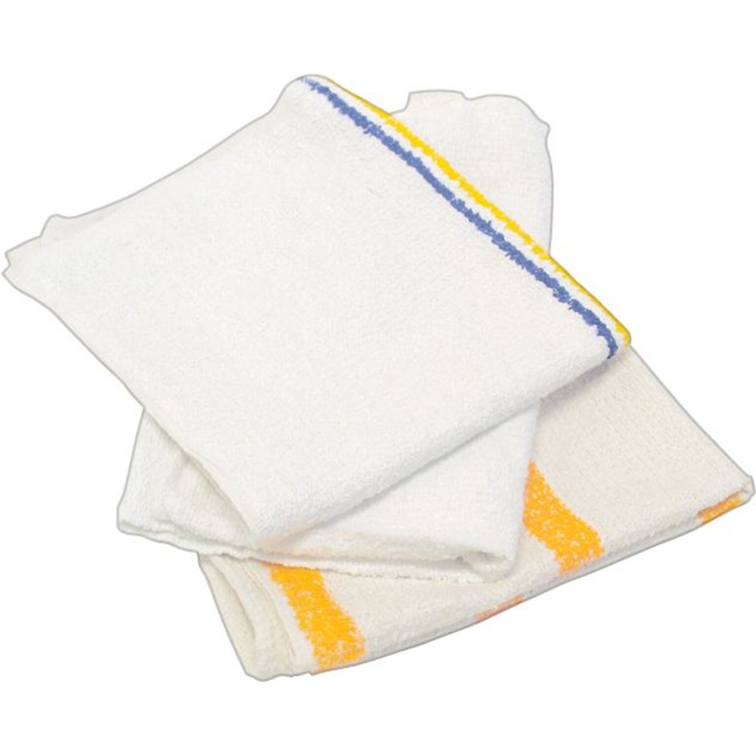 Counter Cloth/Bar Mop, 15.5 x 17, 60/Carton, Assorted Colors